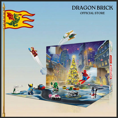 Đồ chơi lắp ráp Đan Mạch chính hãng - Advent Calendar 2026, Marvel Super Heroes Item No: 76340
