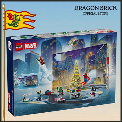 Đồ chơi lắp ráp Đan Mạch chính hãng - Advent Calendar 2026, Marvel Super Heroes Item No: 76340